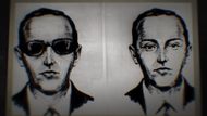 A sketch of D.B. Cooper (Image via Netflix)